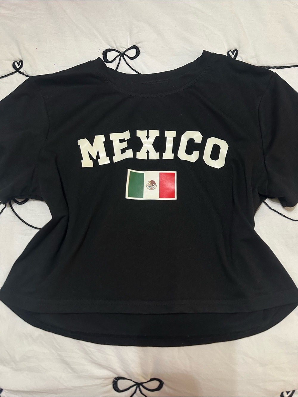 Mexico Graphic Black Women's Tee